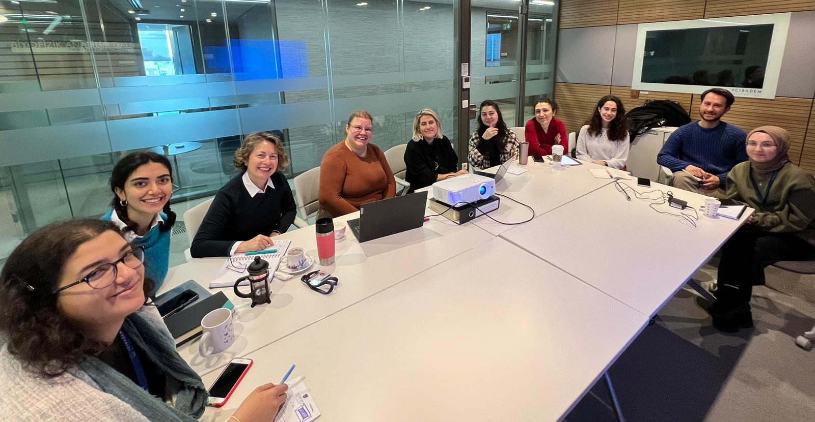 Scientific research visit to GEMSTONE team by Dr. Annika Luttjohann